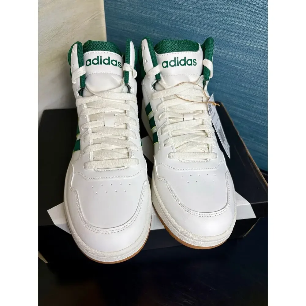 NWT - SZ 8m - Adidas Men's Hoops 3.0 Mid Basketball Shoes
